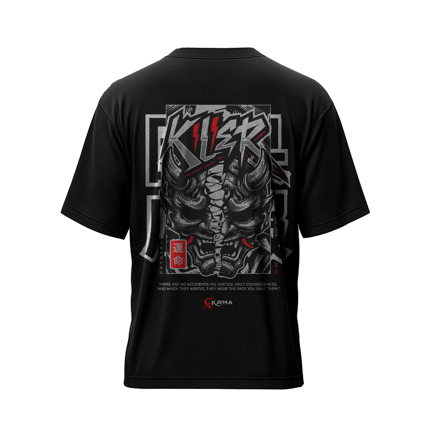 Shinigami Killer Oversized T-Shirts