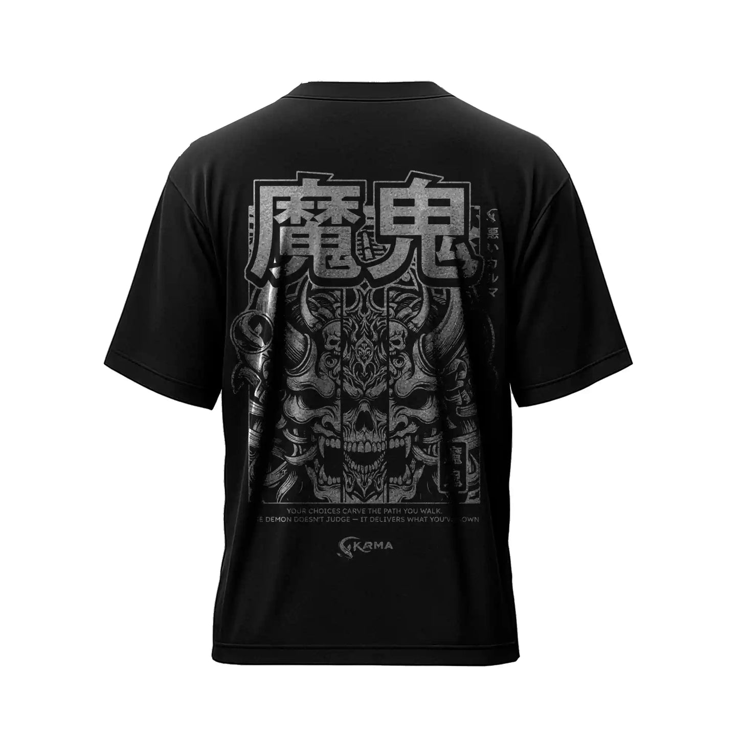 Skull Demon Oversized T-Shirt