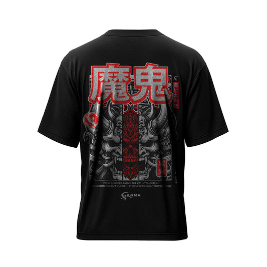 Skull Demon Oversized T-Shirt