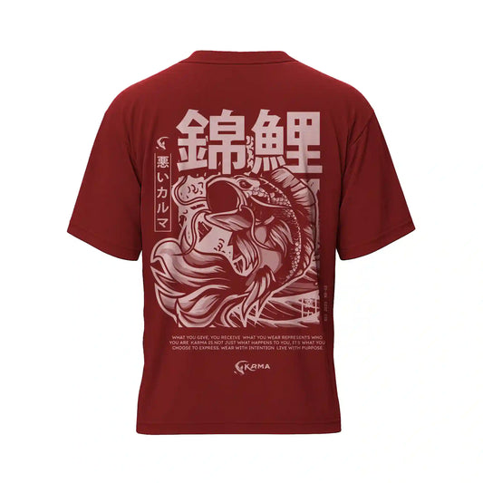 Koi Fish 2 Oversized T-Shirts