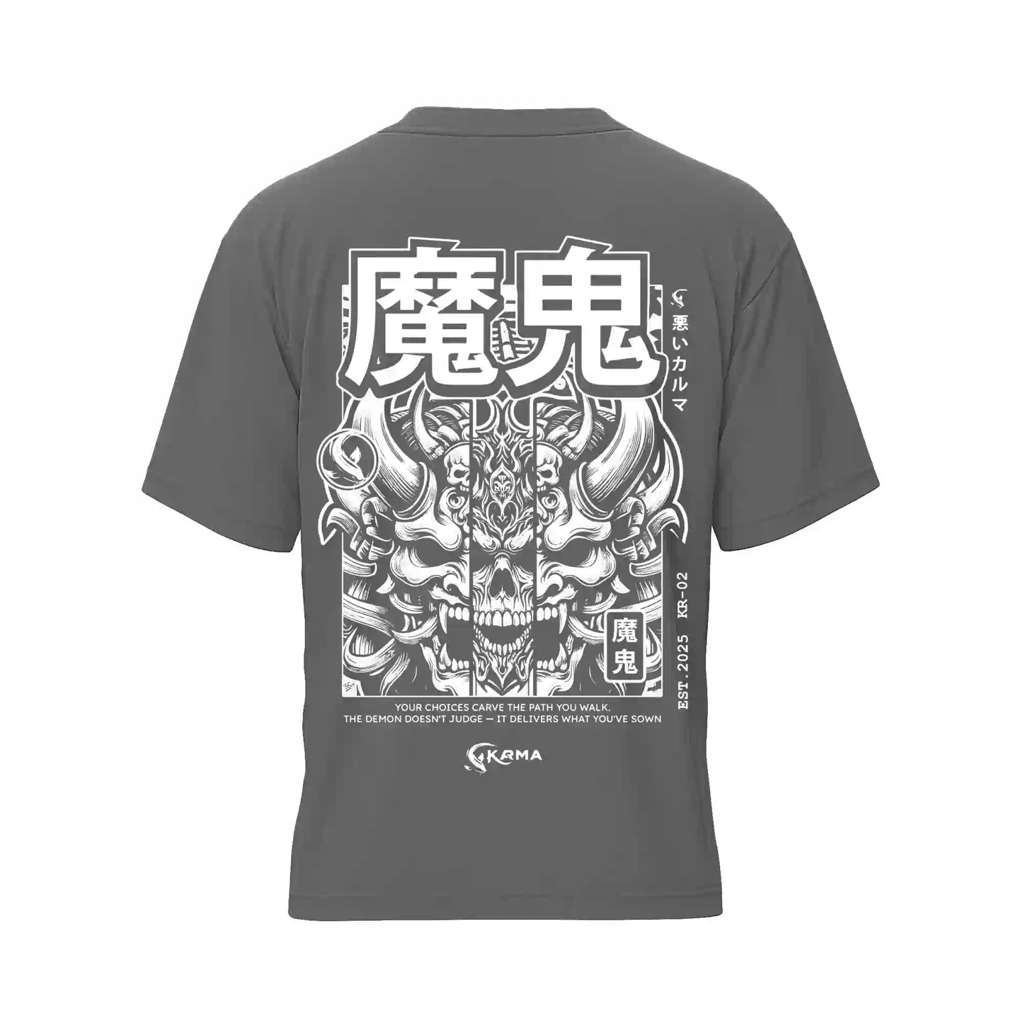 Skull Demon Oversized T-Shirt